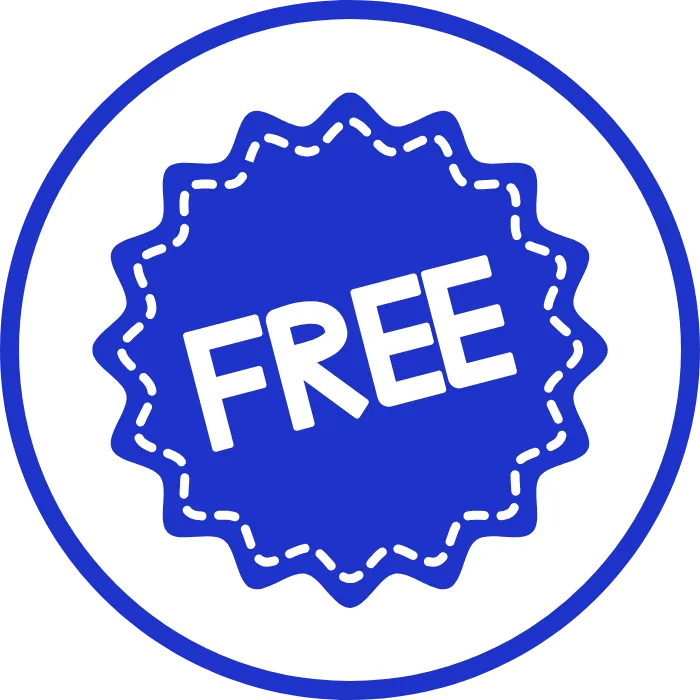 Icon for free parking and uniform