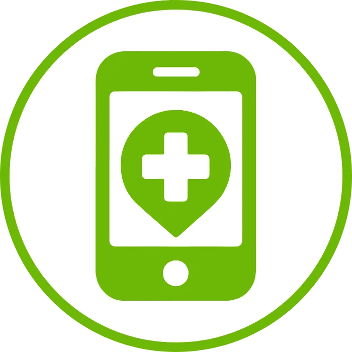 Icon for telehealth support