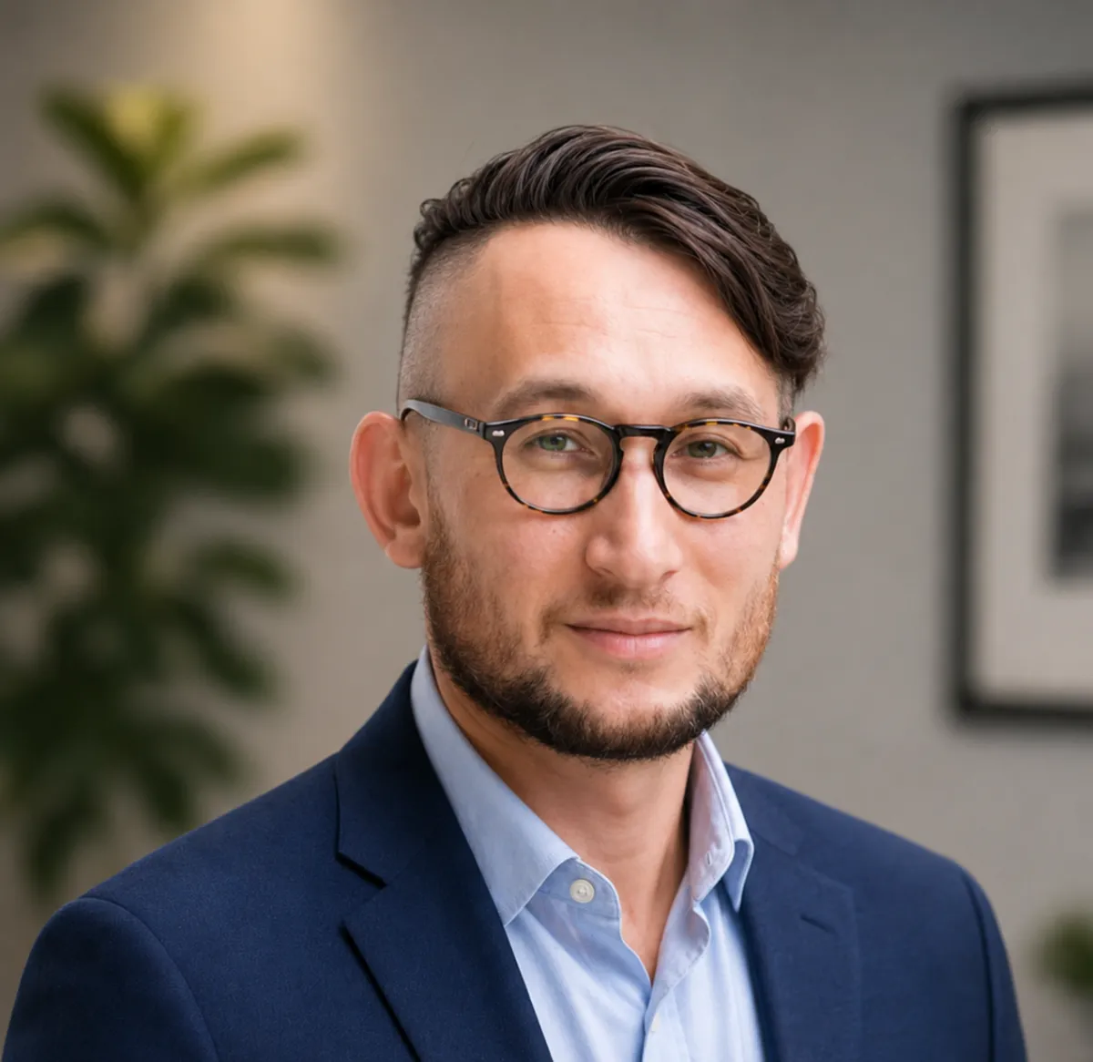 Professional headshot of John-Erik Reese