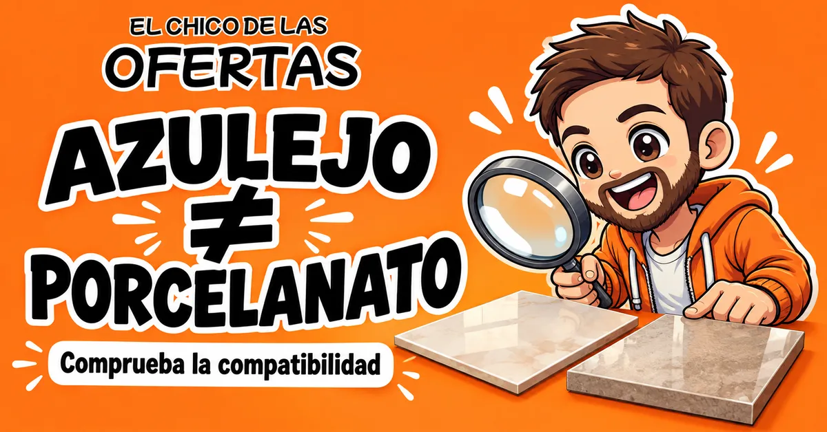 Brocas para azulejo y porcelanato: diferencias al elegir