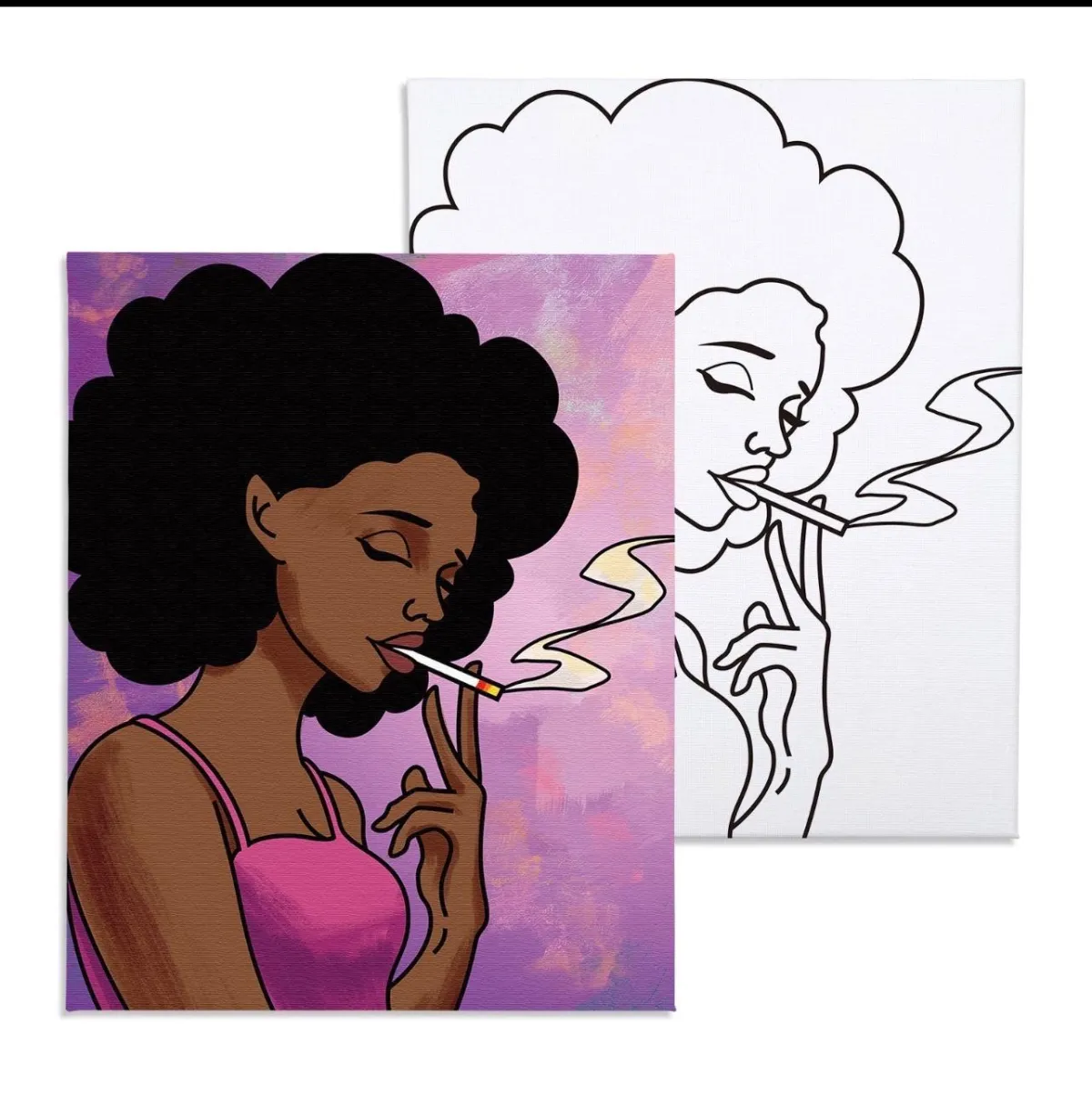 orange leafed tree with orange banderittas