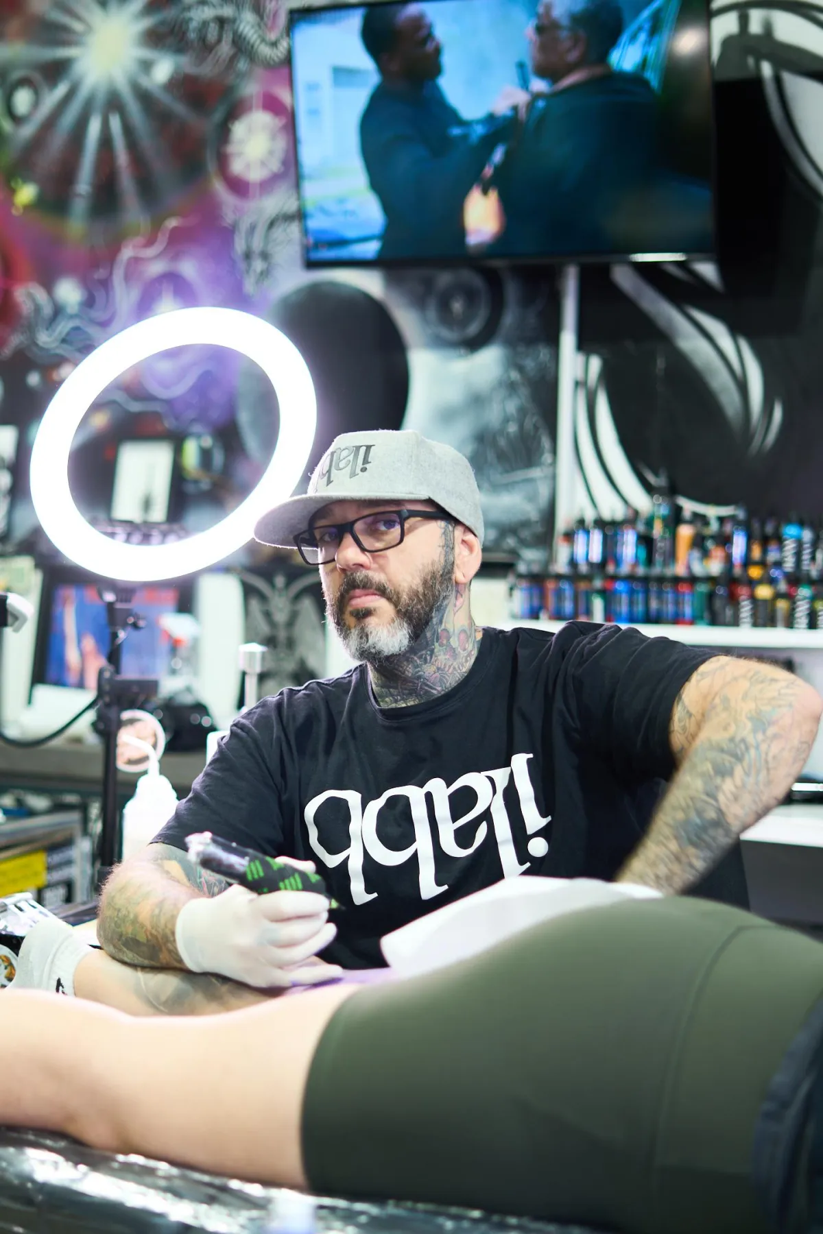 Felipe Rapucci portrait photo Hamilton tattoo artist