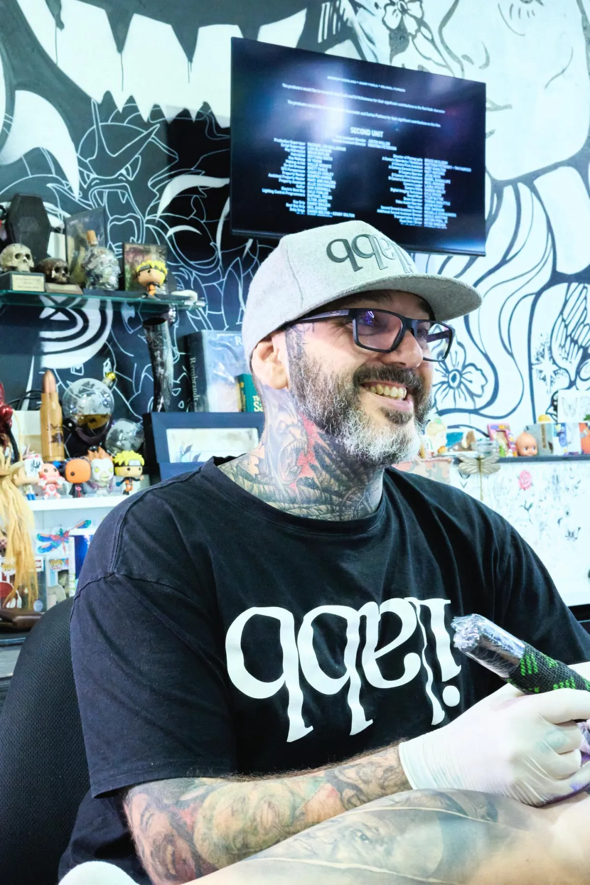Felipe Rapucci tattoo artist Hamilton NZ at Good Honest Tattoos