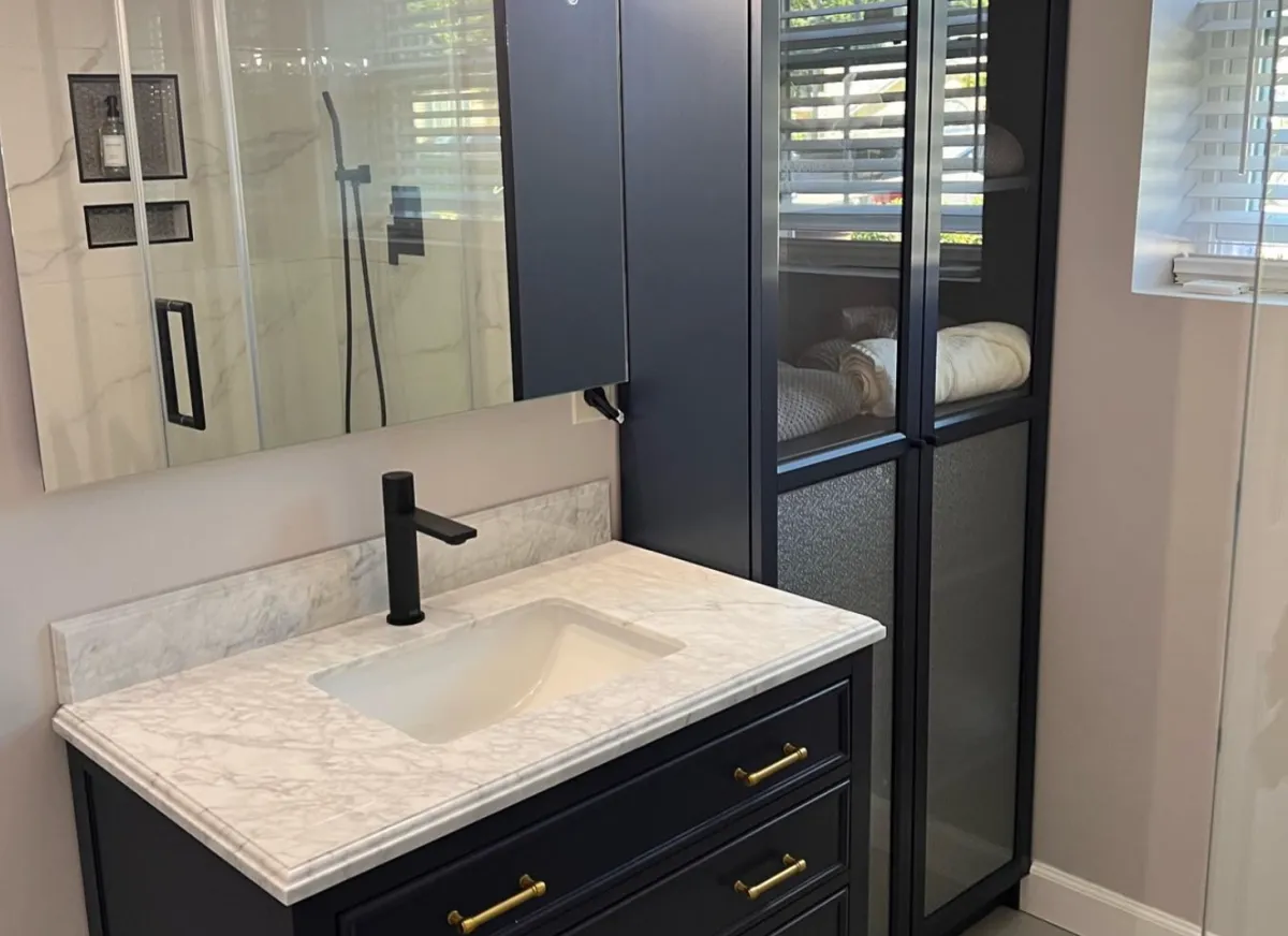 Bathroom remodel in Charlotte