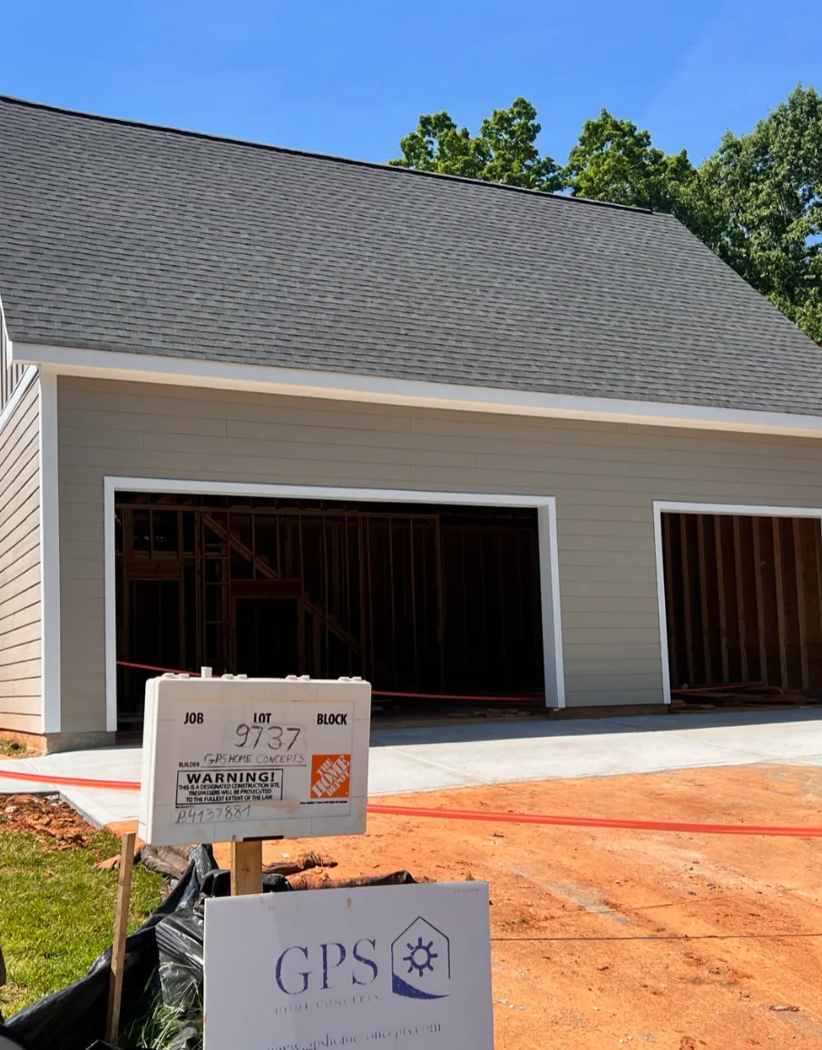 Home addition in Charlotte featuring seamless exterior integration and matching roofline