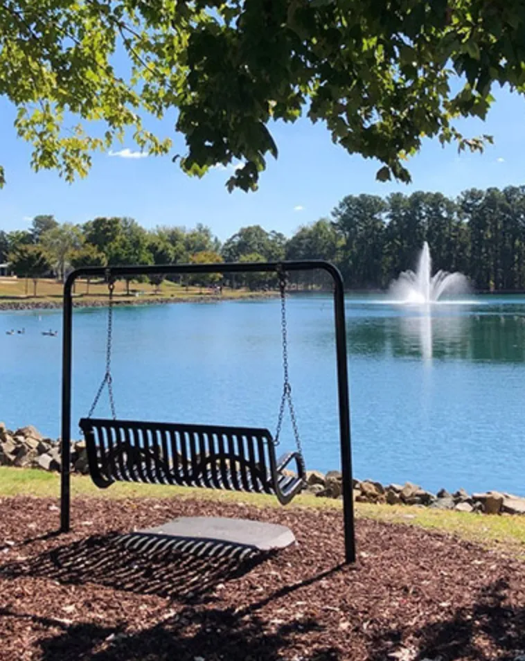 Pineville Lake Park in Pineville