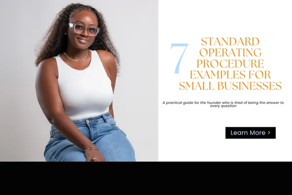 7 Standard operating procedure examples for small businesses