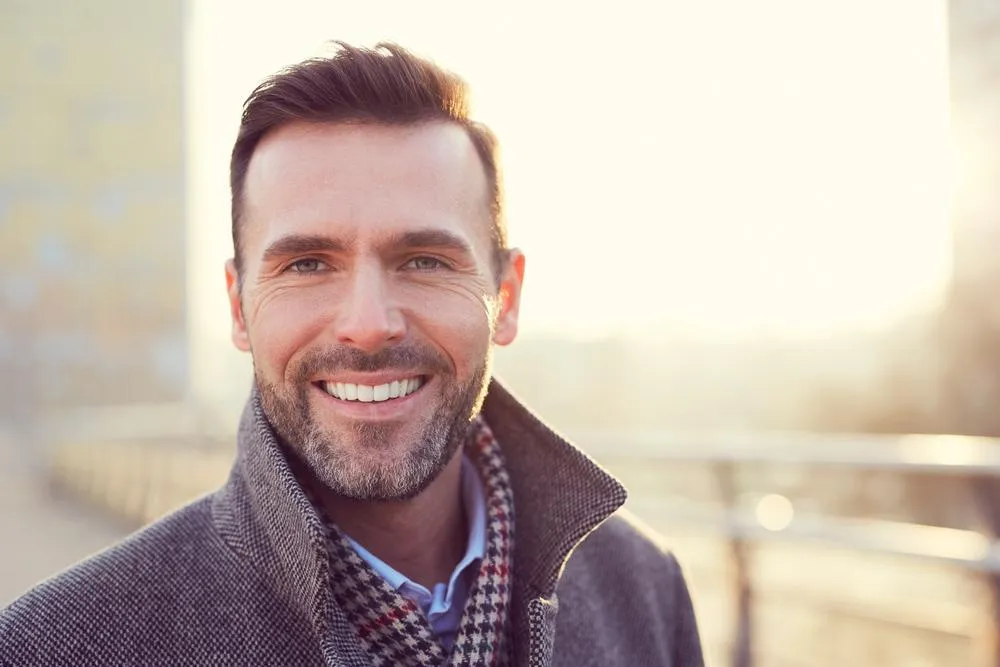 Man Smiling