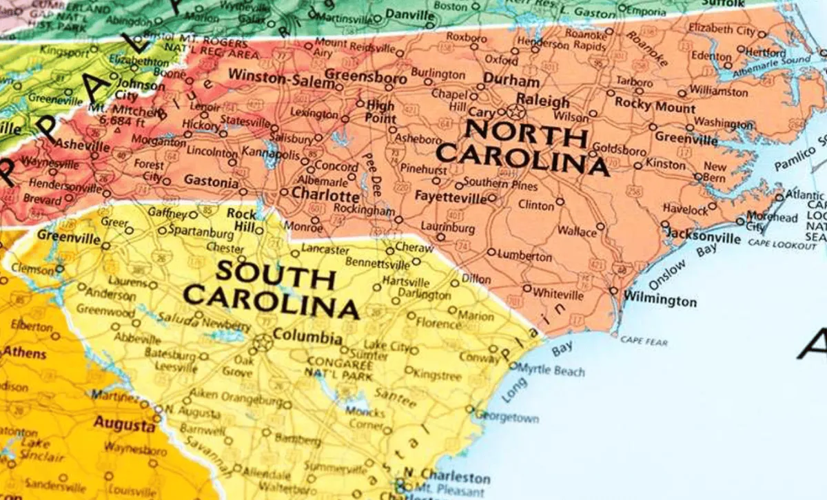 Carolina Outdoor Services service area South Carolina North Carolina