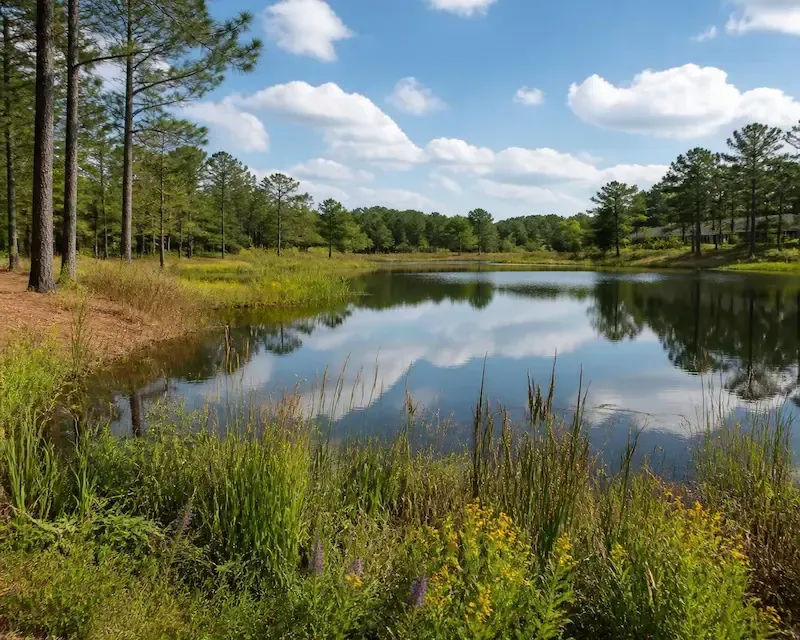 signs retention pond needs repair commercial property South Carolina