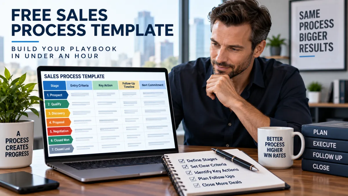 Free Sales Process Template Build a Repeatable Sales Playbook in Under an Hour