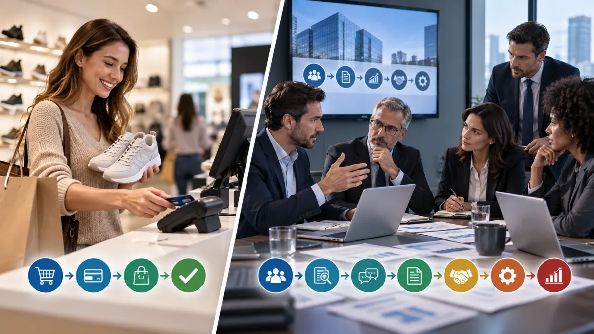 The B2B Sales Process Explained: How It Differs From B2C