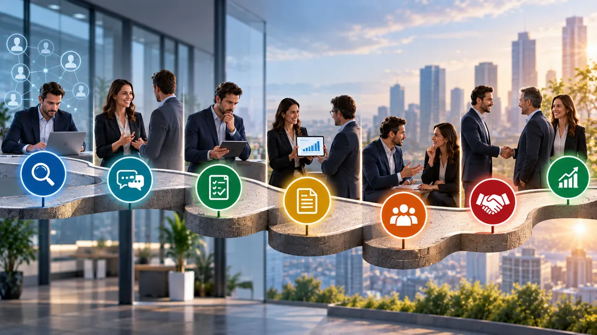 The Sales Stages Explained: What Happens at Each Step of the Funnel