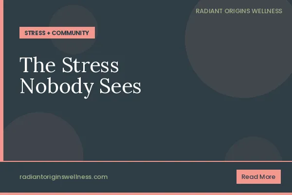 The Stress Nobody Sees: Why High-Achieving Women and & Moms Are Running on Empty