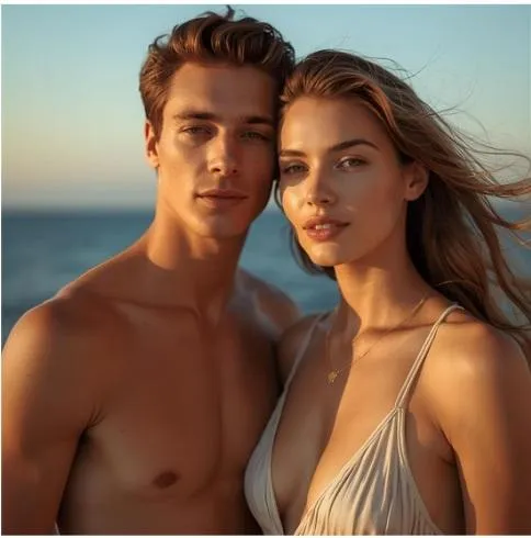 a man getting his haircut