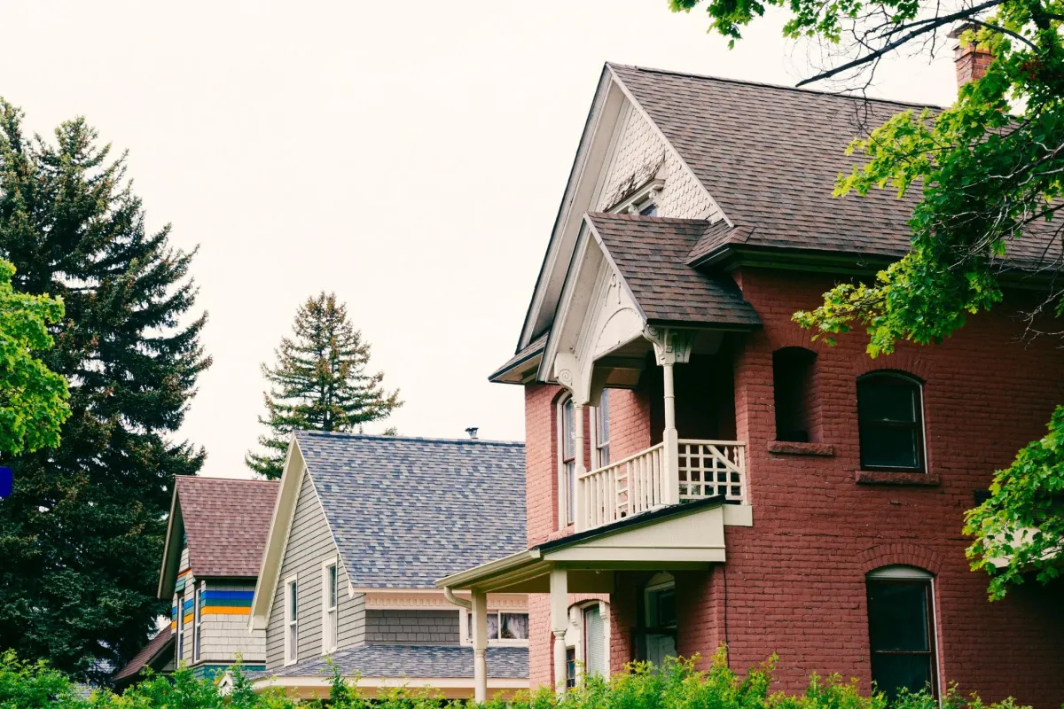 a home converted into apartments