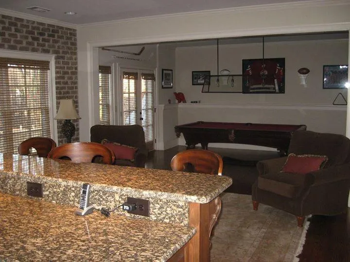 interior painting for open concept living area and kitchen in Roswell GA