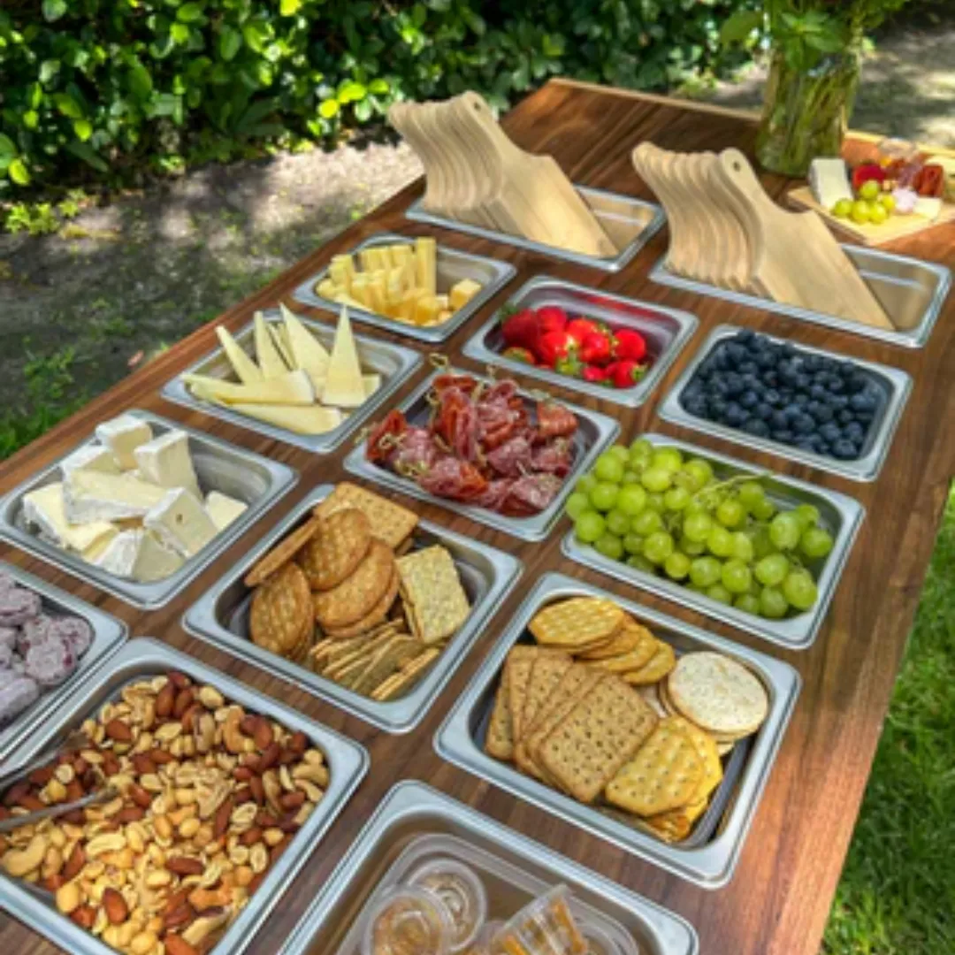 Signature Charcuterie Cart Display