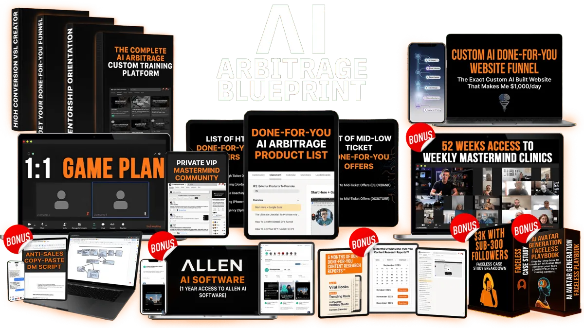 AI Arbitrage Blueprint