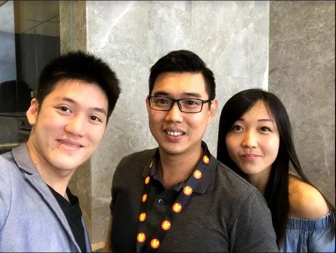 Alaric Ong with Country Head of Groupon