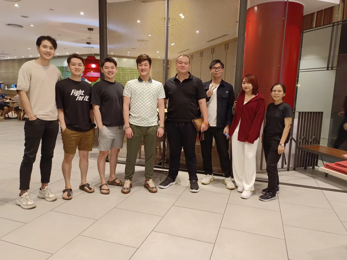 Alaric Ong With Reeve Yew, Jackson Yew and David Chua, top speakers in Malaysia