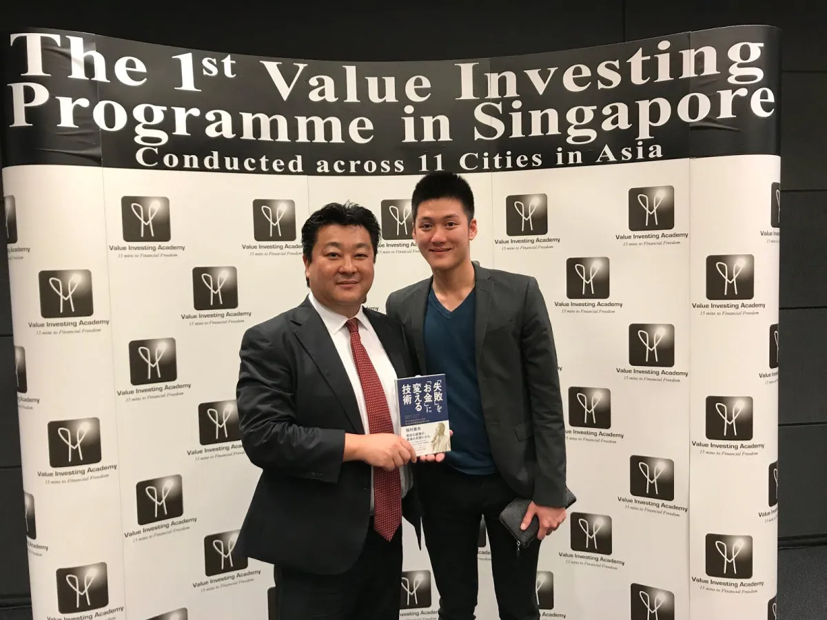 Alaric Ong with Tetsuya Inamura