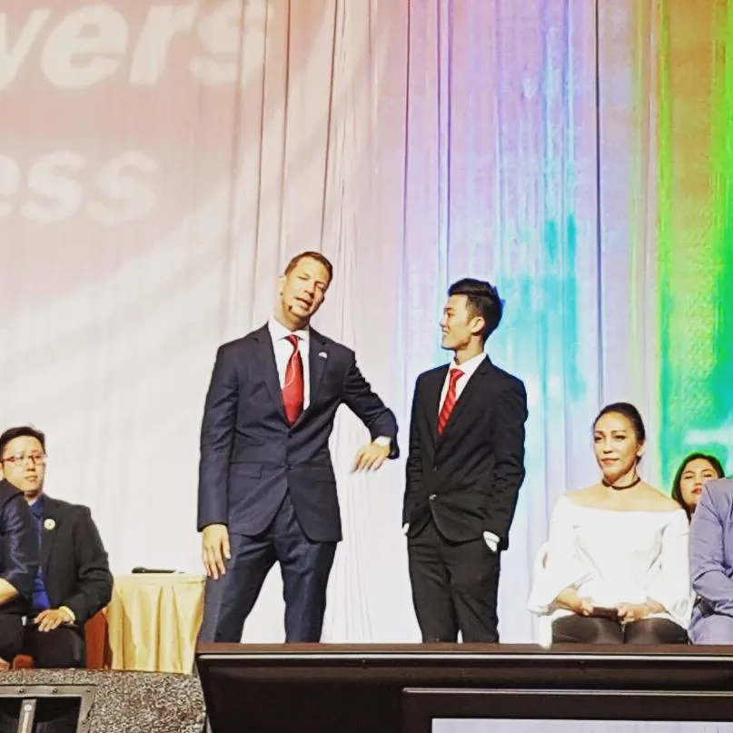 Alaric Ong with JT Foxx