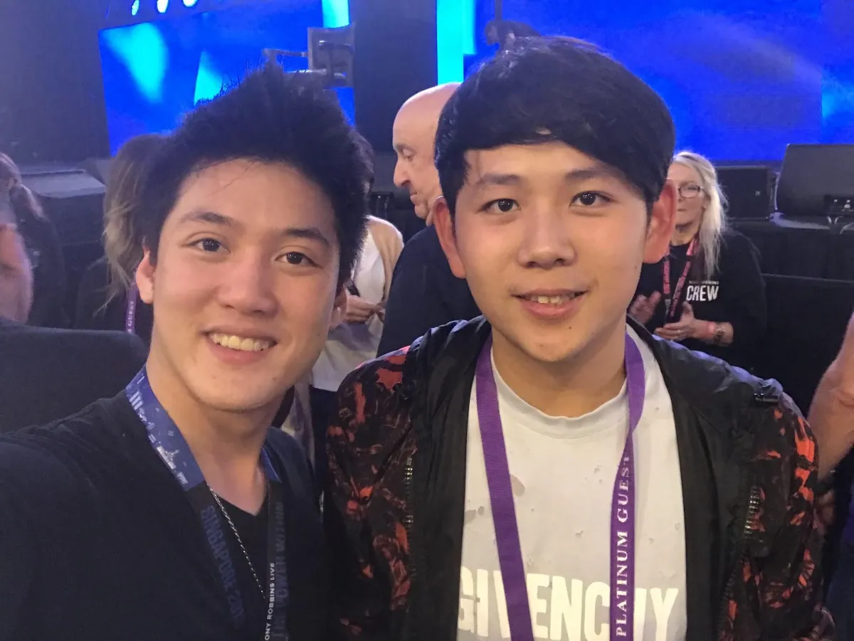 Alaric Ong with Evan Tan, more than $100 million in e-commerce sales