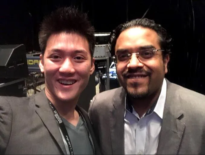 Alaric Ong with Anik Singal from Lurn