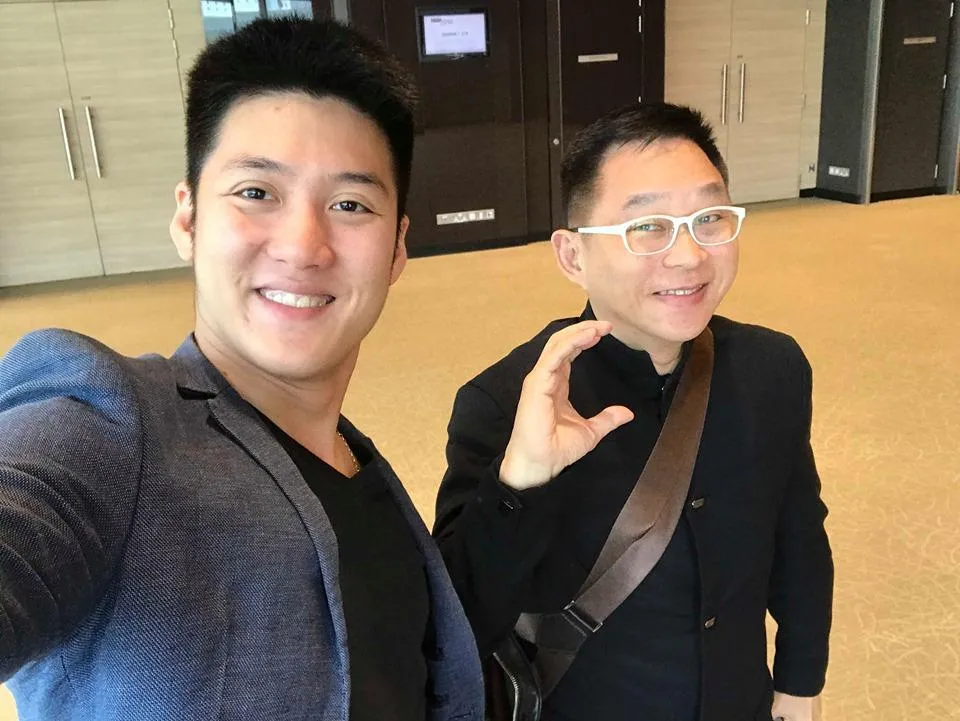 Alaric Ong With Chinkee Tan, Filipino Chinese celebrity with 2 million followers on Facebook and 500k YouTube Subscribers
