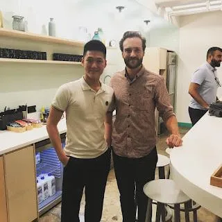 Alaric Ong with Lane Matkovich from Shopify