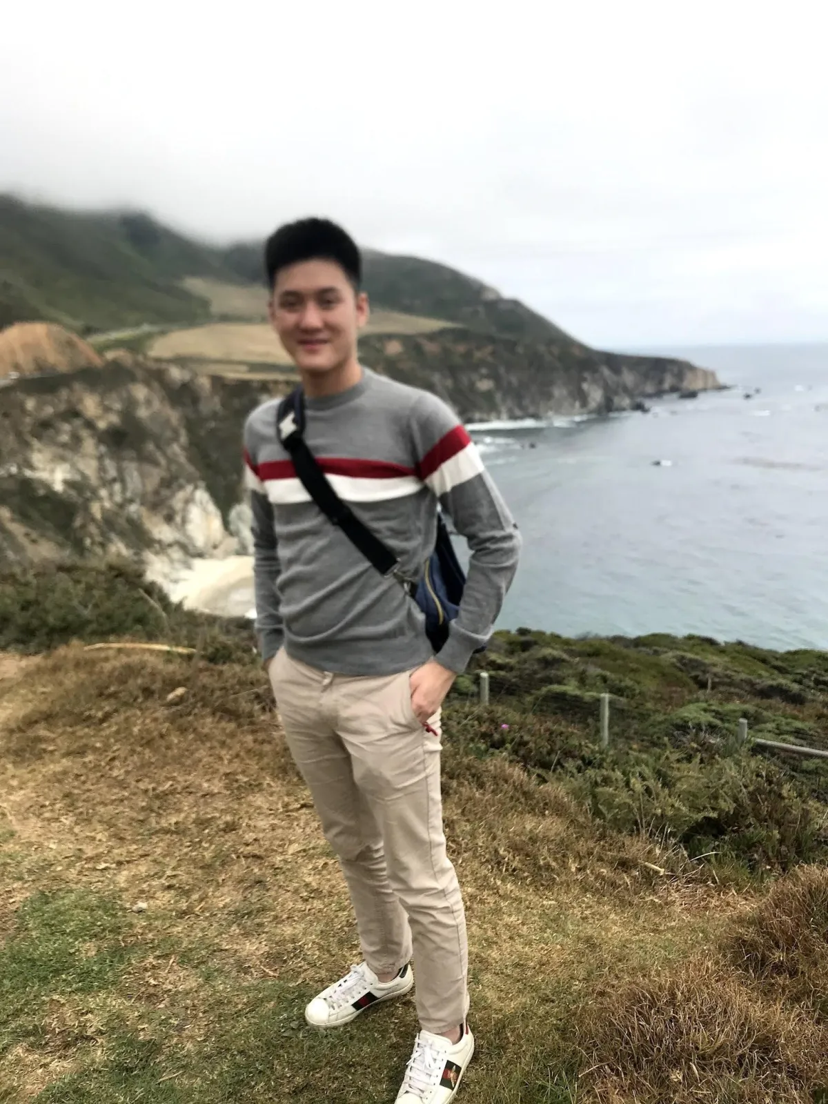 Alaric Ong at Big Sur, the edge of the world
