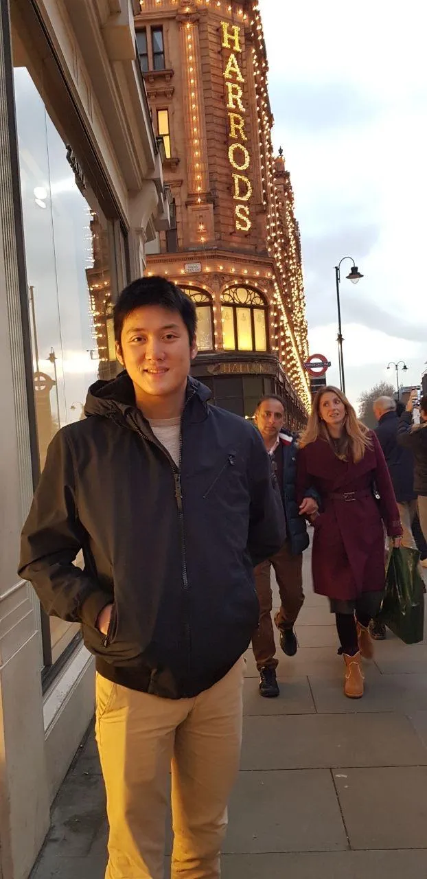 Alaric Ong in London, United Kingdom
