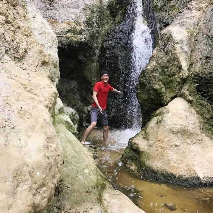 Alaric Ong at fairy stream in mui ne, vietnam