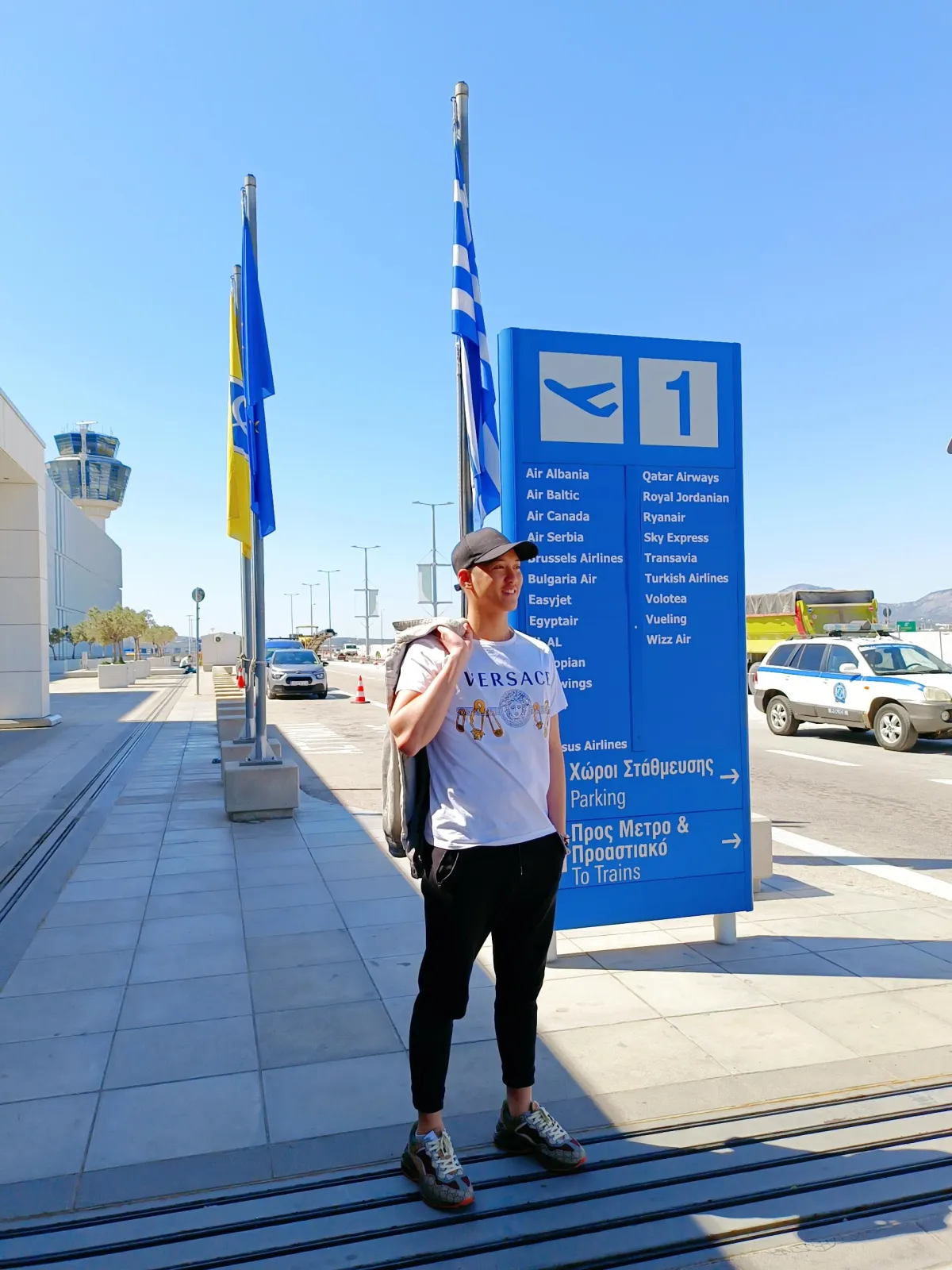 Alaric Ong at Athens, Greece