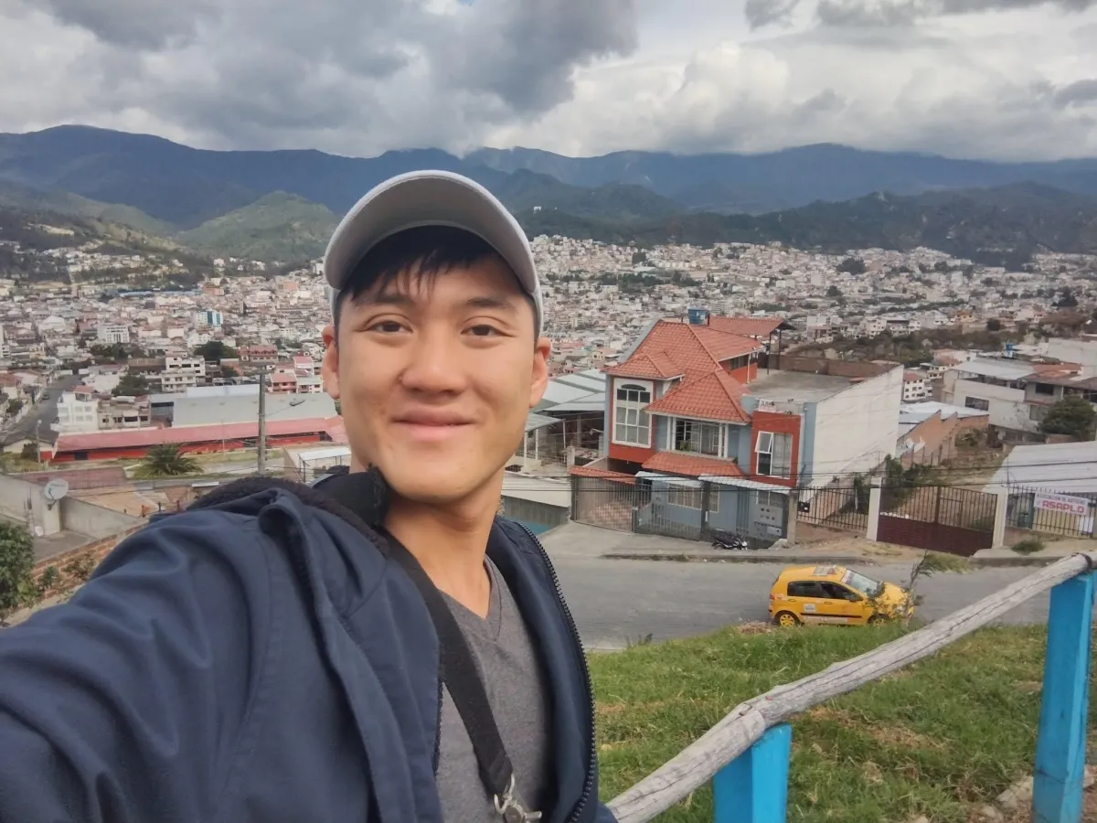 Alaric Ong at Loja, Ecuador