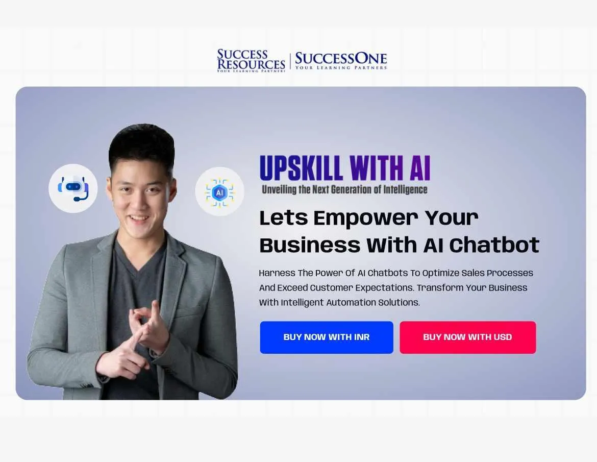 Alaric Ong as Speaker on SuccessResources