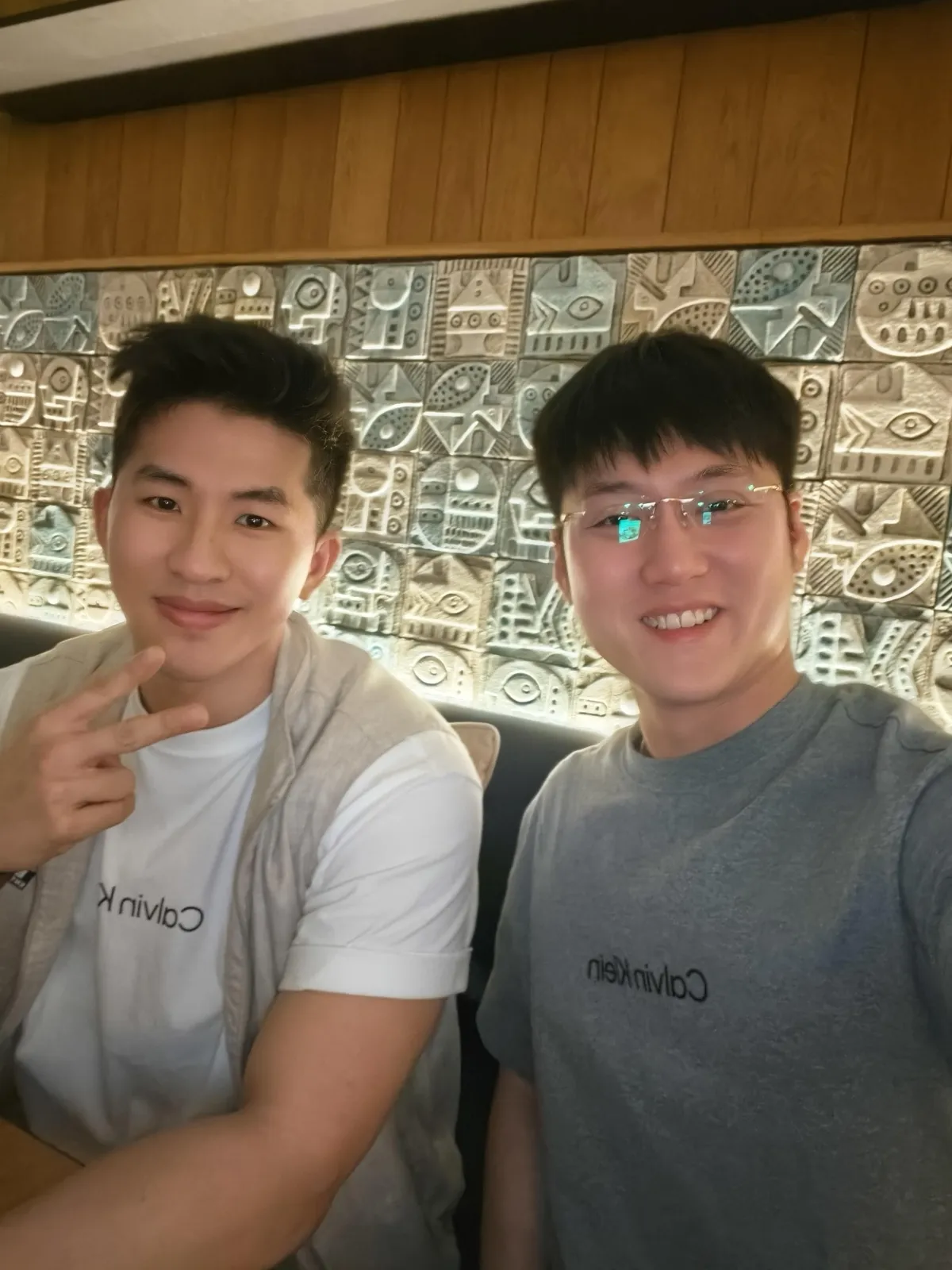 Alaric Ong with Lane Matkovich from Shopify