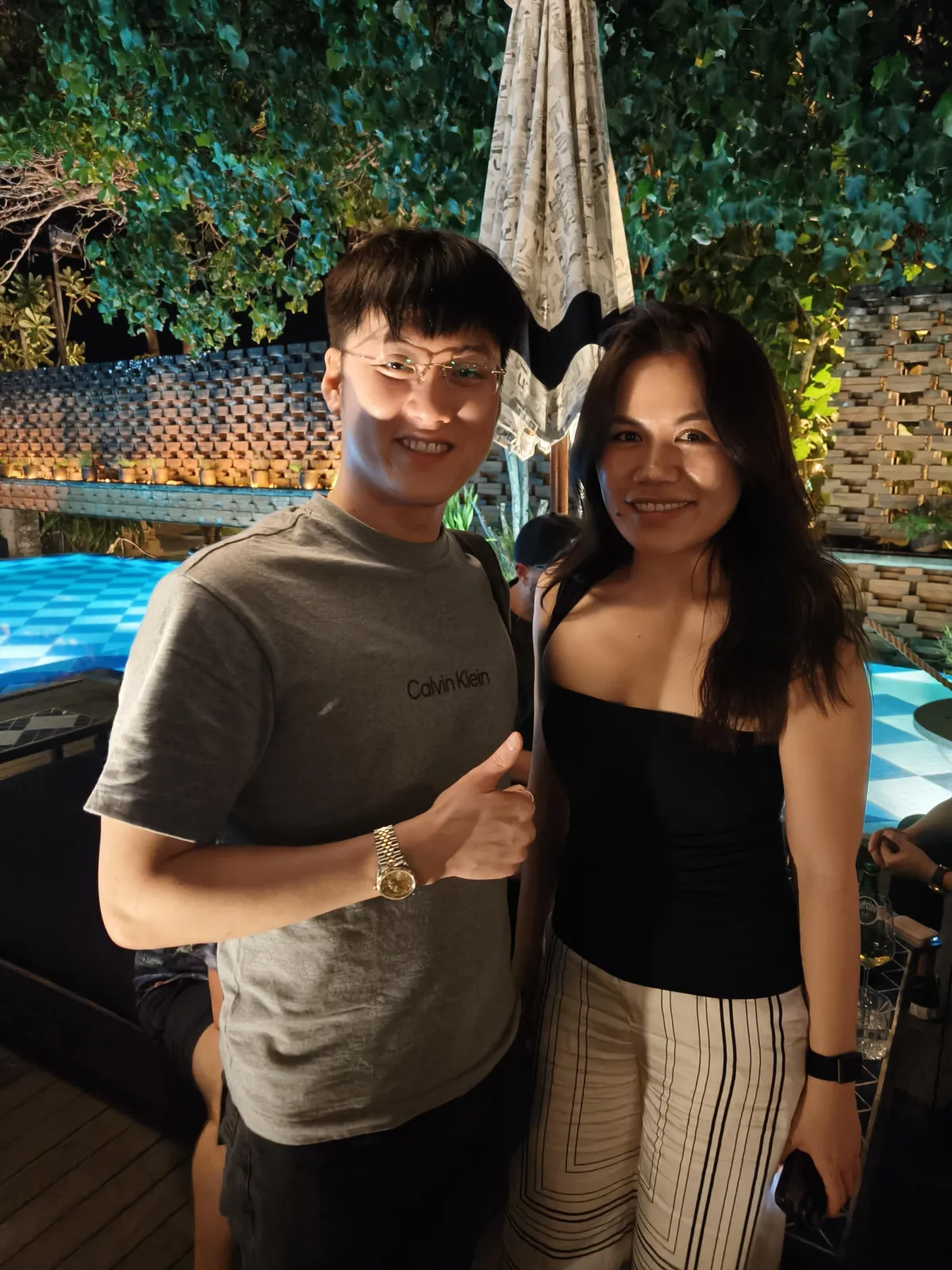 Alaric Ong with Kelvin Fong, CEO of Propnex