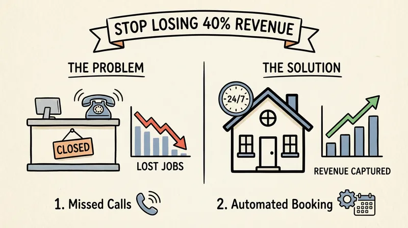 Your Receptionist Goes Home at 3 PM. So Does 40% of Your Revenue.