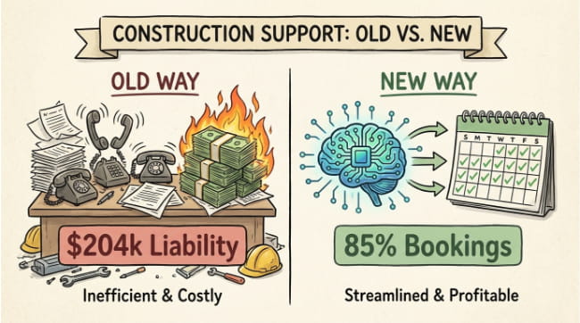 2026 State of Construction Service Operations: The $204,000 Call Centre Liability Report