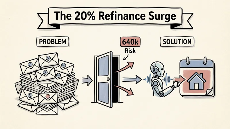 The 20% Refinance Surge: How 'Dumb' CRM Follow-ups Drive Mortgage Clients Away