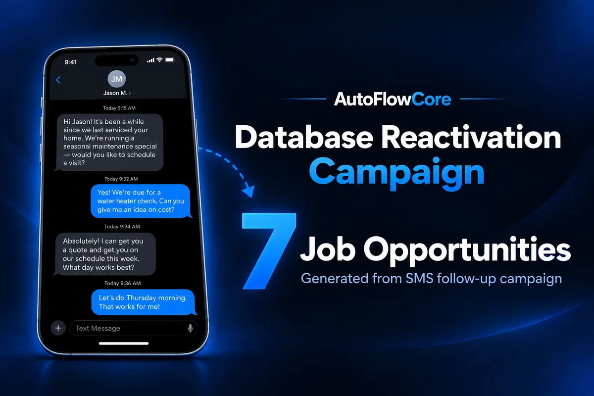 Database reactivation campaign screenshot placeholder