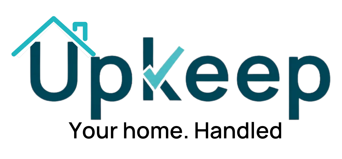UPKEEP logo for professional soft washing, pressure washing, and lawn care in Murfreesboro, TN
