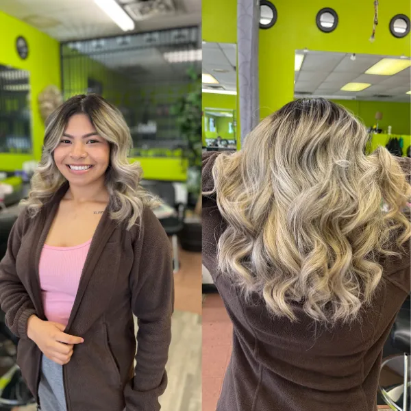 St. Mary's University Student pleased with her cut