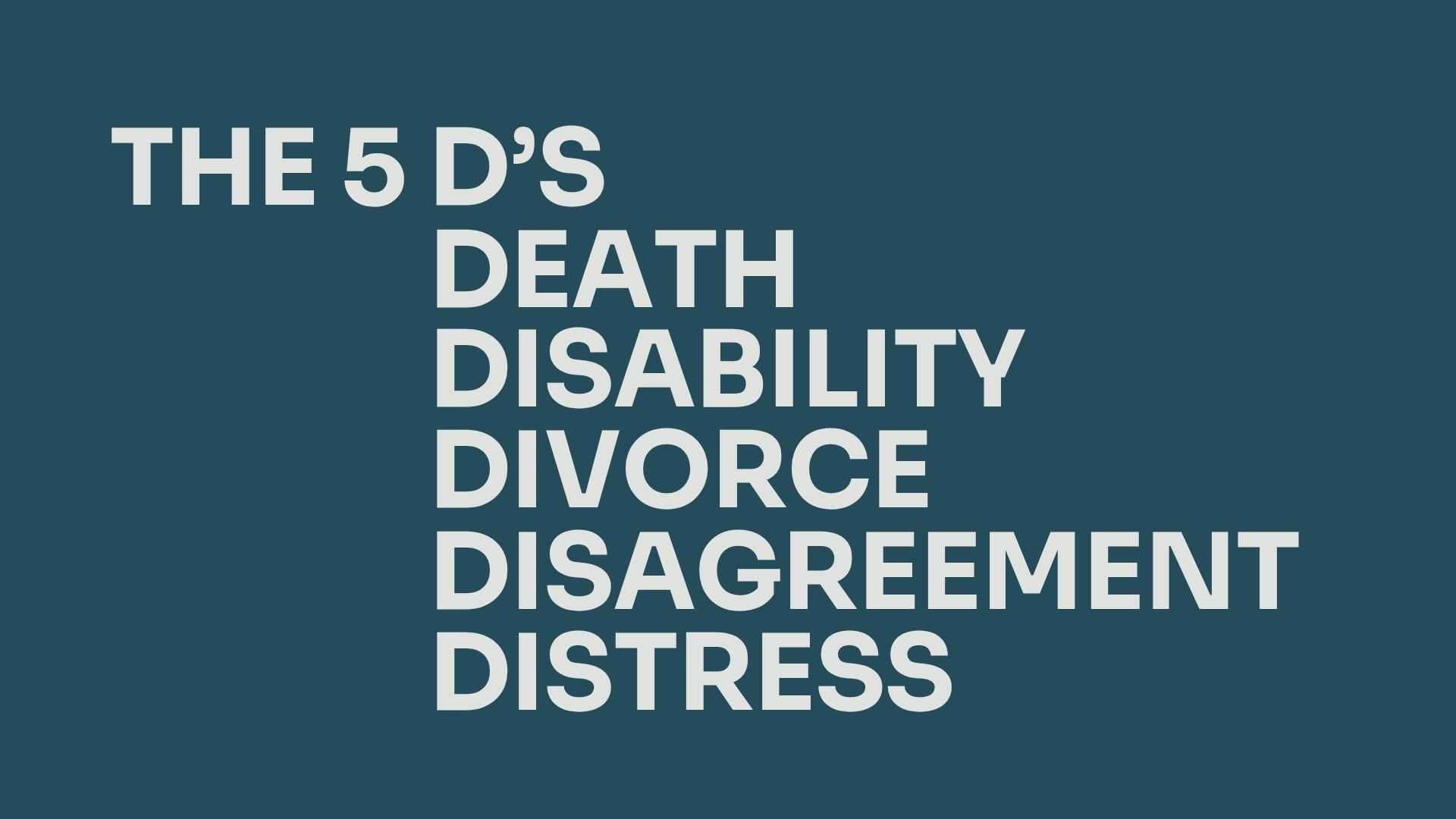 How Reducing Owner Dependence Protects Your Business from the 5 Ds