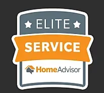 HomeAdvisor Elite service badge for Re-Imagined Landscape