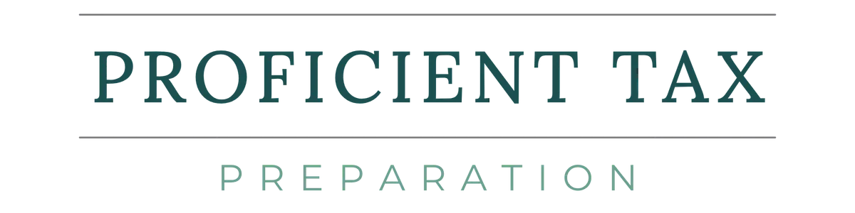 Proficient Tax Prep logo mark
