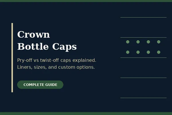 Crown Bottle Caps: Pry-Off vs Twist-Off Caps Explained