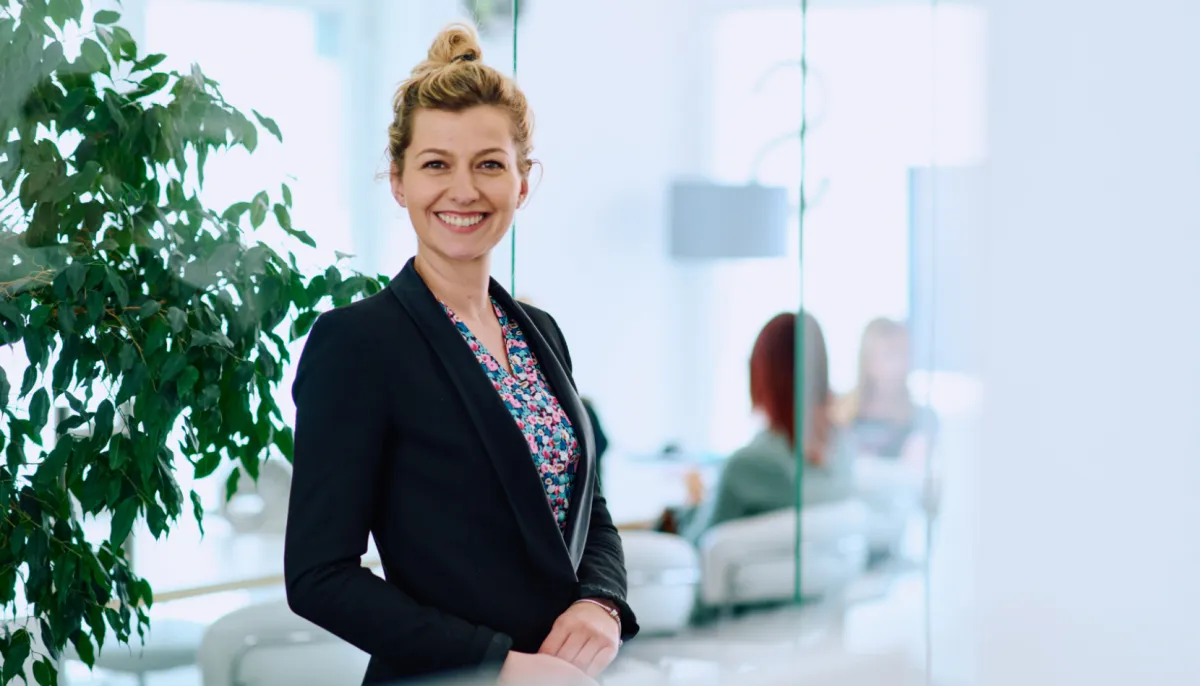 Happy Business Woman